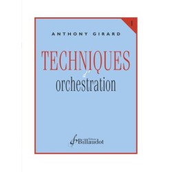 Anthony Girard - Techniques d'orchestration