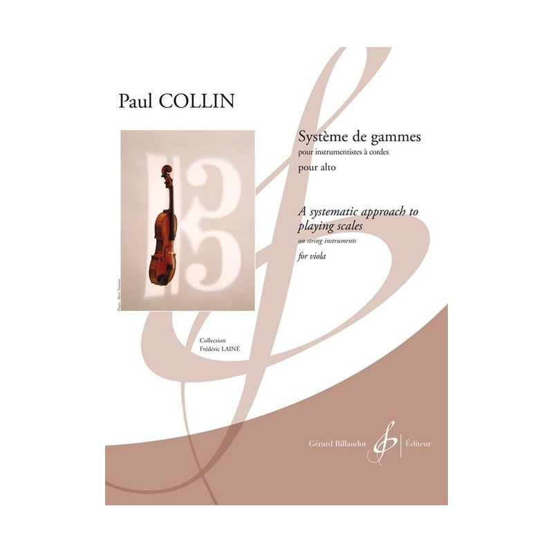 Paul Collin - Système de gammes - Partition alto