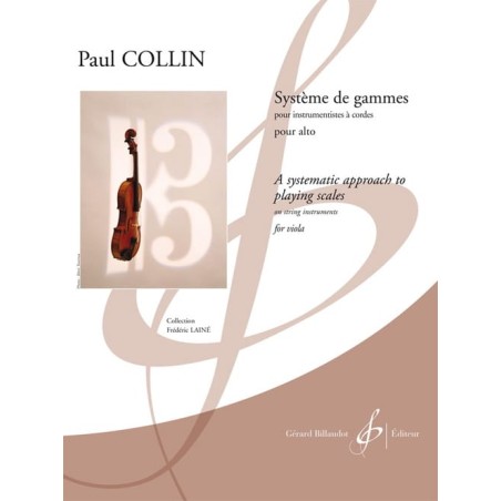 Paul Collin - Système de gammes - Partition alto