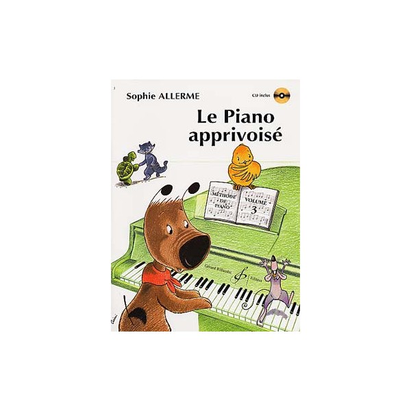 Le piano apprivoisé volume 3 partition