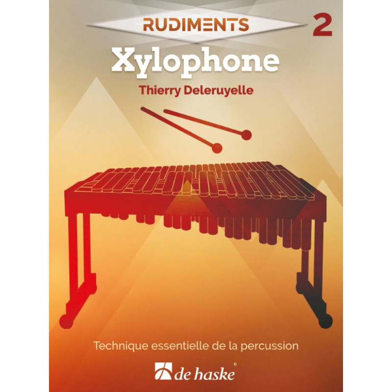 Partition rudiments xylophone  - Thierry Deleruyelle