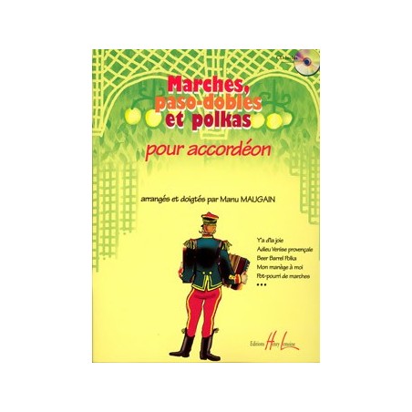 marches paso dobles et polkas partition accordeon