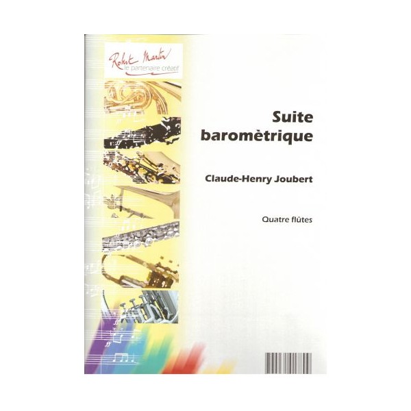 Suite Barométrique partitions 4 flûtes