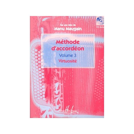 manu maugain méthode d'accordéon partition