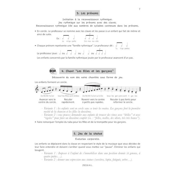 Evasion musicale guide pédagogique