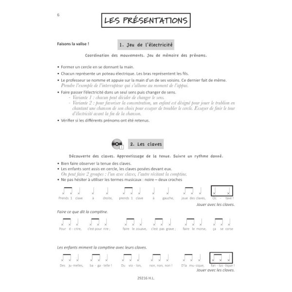 Evasion musicale guide pédagogique