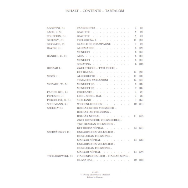 Oboe music for beginners partition