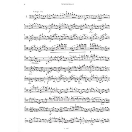 Kummer 10 études mélodiques partition violoncelle